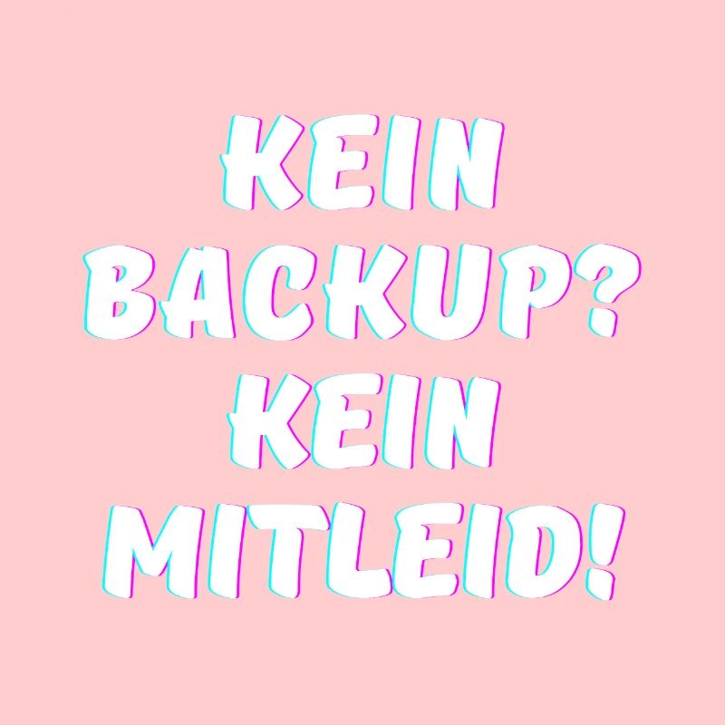Kein Backup, kein Mitleid - IT Funny Programmierer