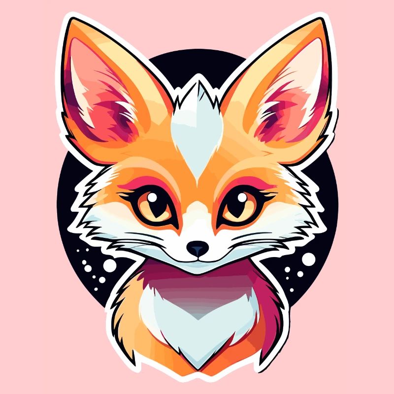 Desert Fox Fennec Drawing