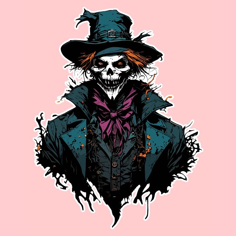 Vogelscheuche / Erntehelfer / Maisfeld / Feld