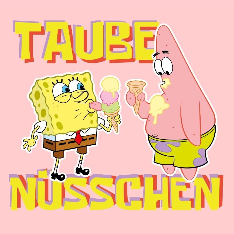 SpongeBob Schwammkopf Taube Nüsschen Patrick Eis