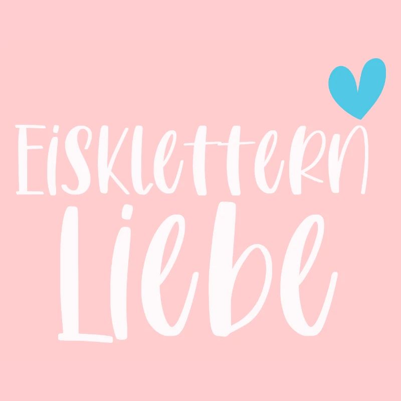 Klettern Eisklettern Liebe Eispickel Geschenk