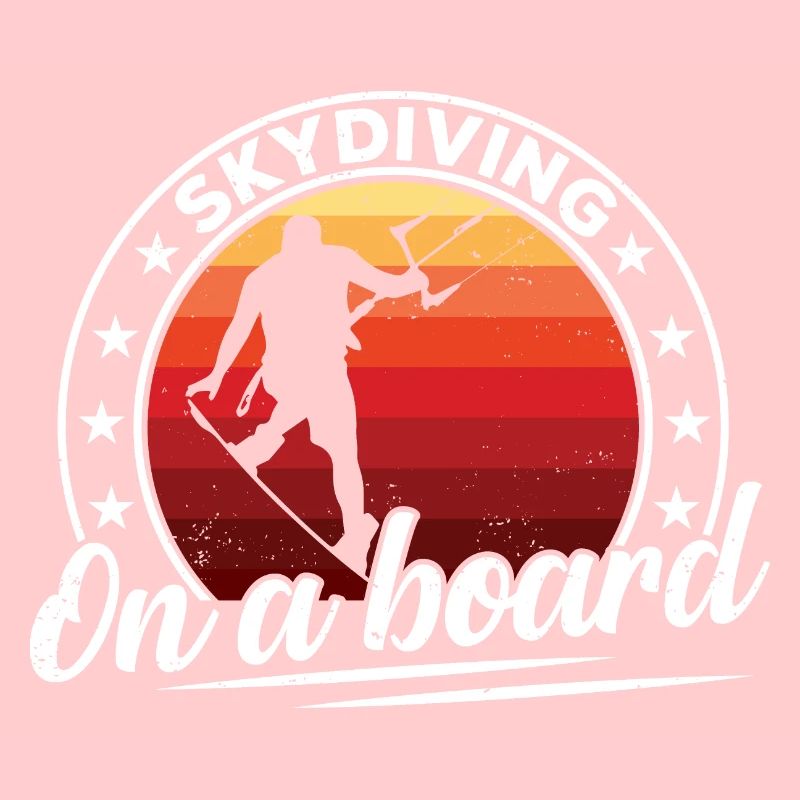 Kiteboarder Parachute Springboard Kitesurfer