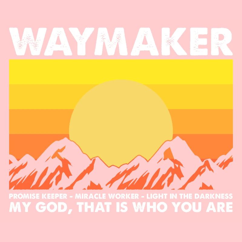Vintage Waymaker Promise Keeper Wundertäter