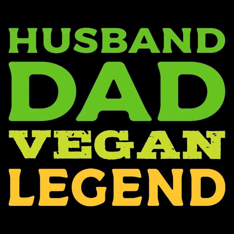Ehemann Dad Vegan Liebender Ehemann Geschenk
