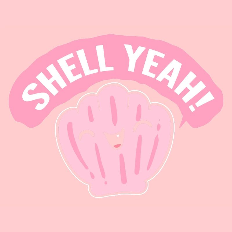 Shell yes! Beach lovers