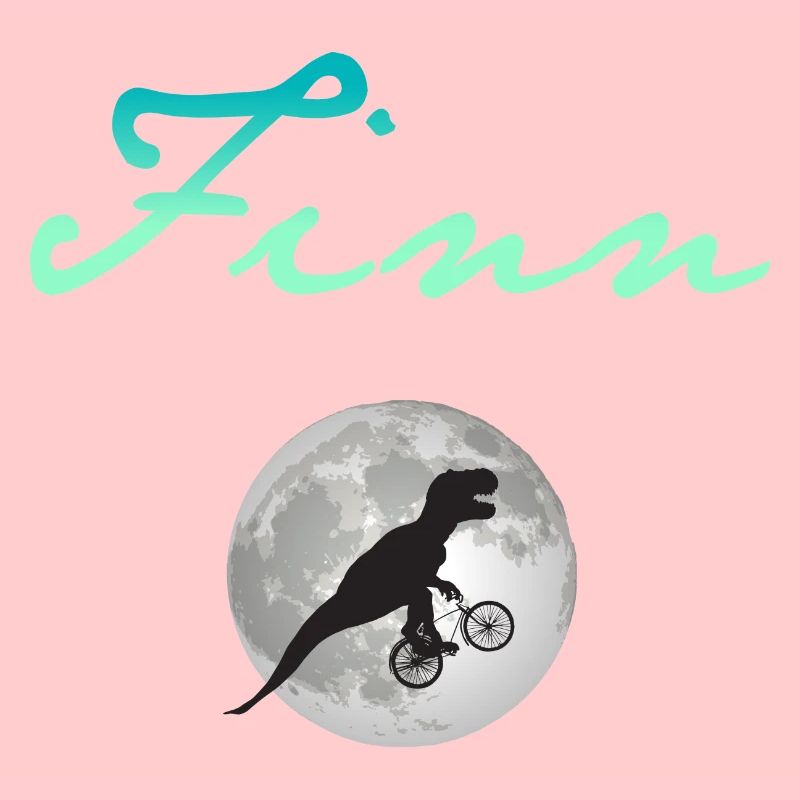 FINN - Beautiful boy name with dinosaur