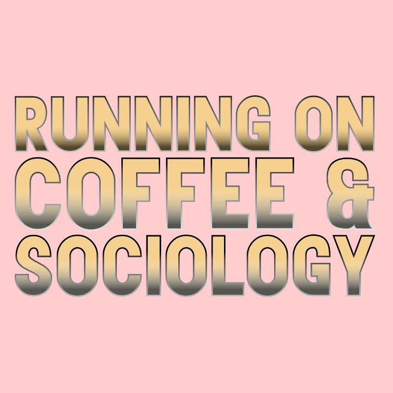 Coffee and sociology. Philosopher Gift