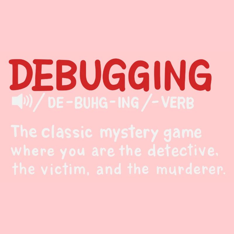 Debugging-Wörterbuch im Stil der Definition