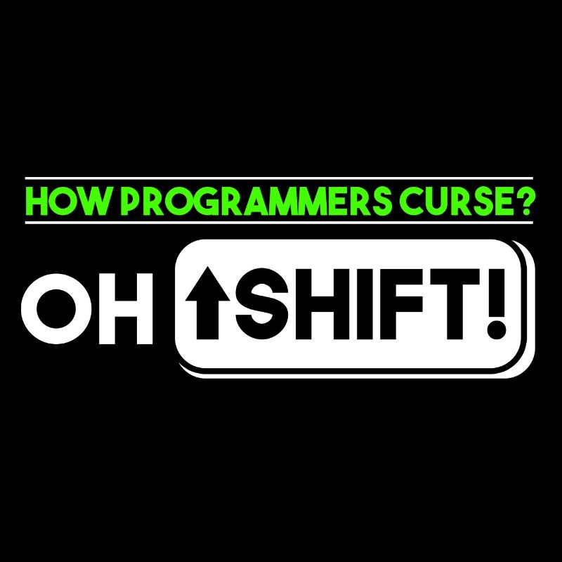 Programming - How programmers curse Oh shift
