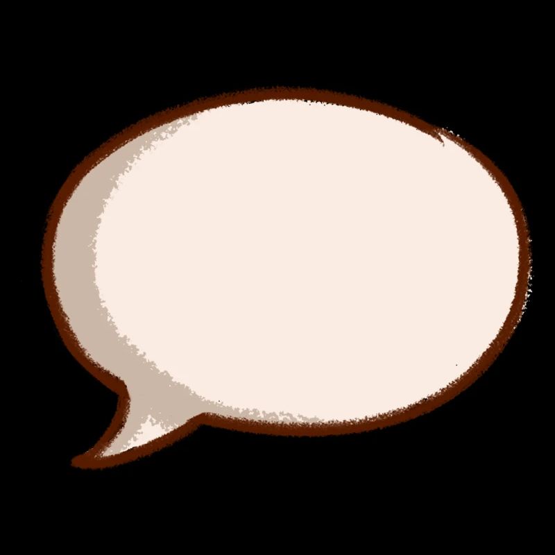 Sprechblase speech bubble bulle Spruch Kommentar