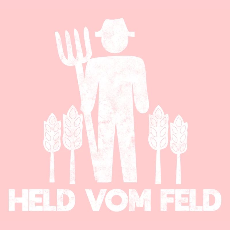 Held Vom Feld Landwirt Bauer