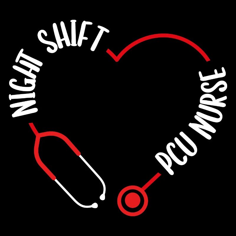 Quart de nuit PCU Infirmière Stéthoscope Soins infirmiers