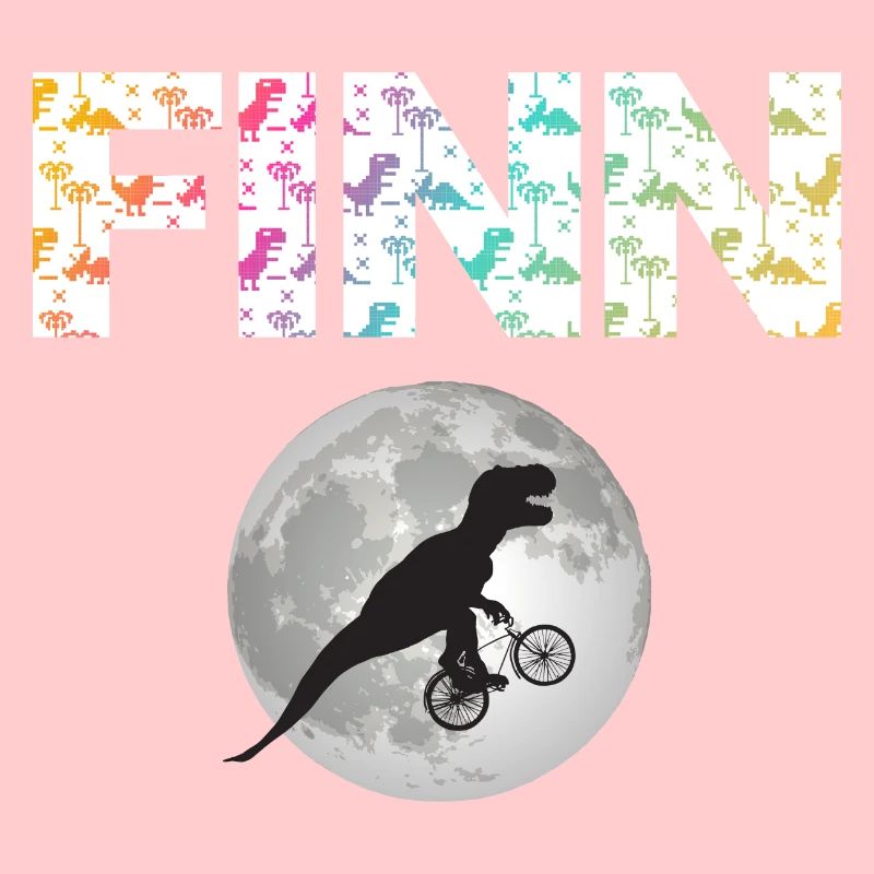 FINN - Beautiful boy name with dinosaur