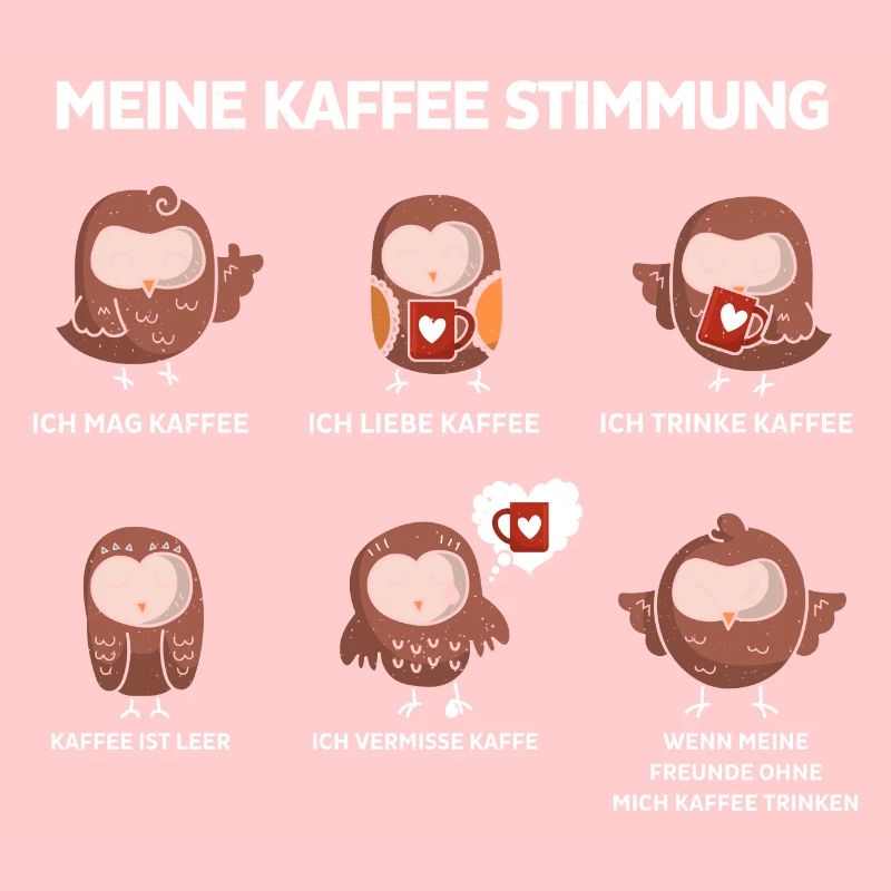 Kaffee Stimmungen Eule