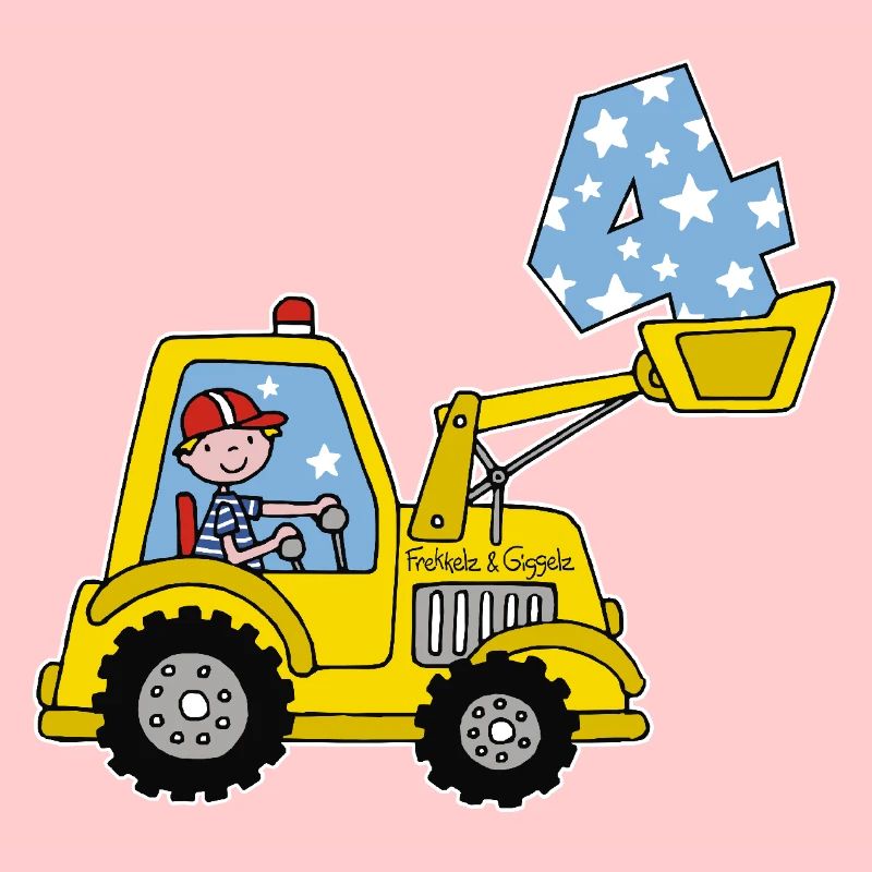 Bagger 4. Geburtstag