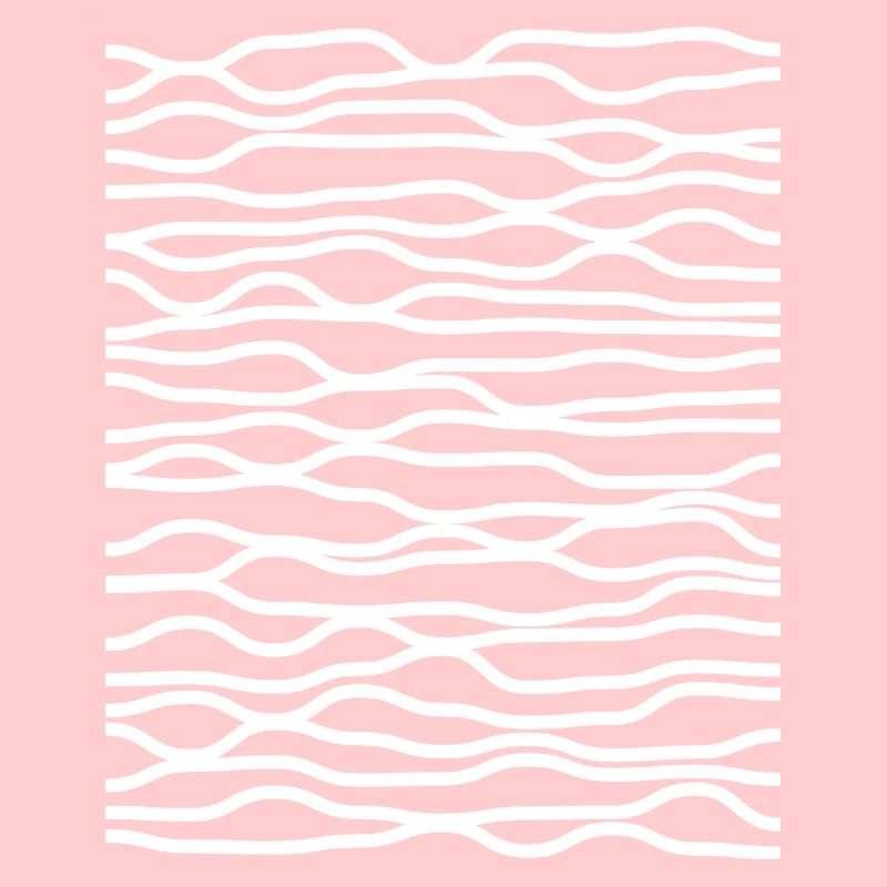 Zebra Wave Stripe Pattern