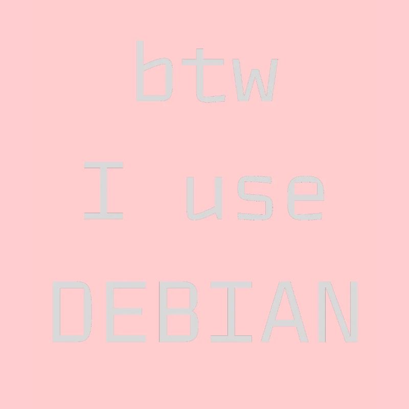 btw j’utilise Debian Linux