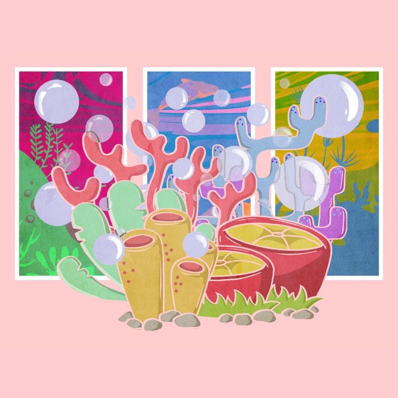 Coral Reefs Colorful Reefs Ocean Environment