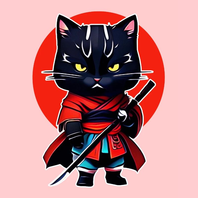 Samurai-Katze
