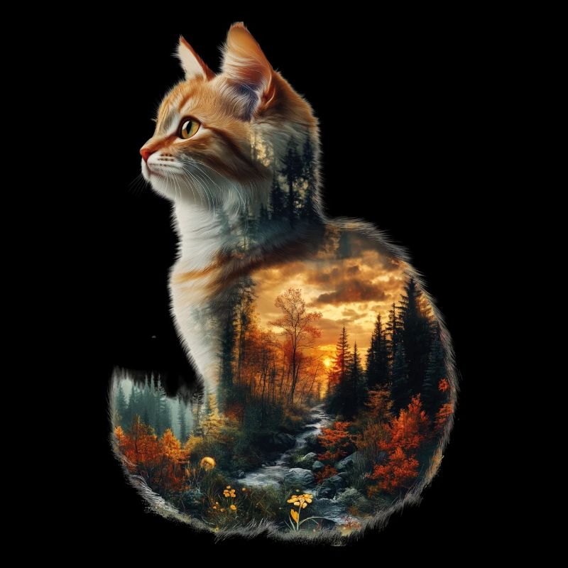 Sehnsucht einer Katze