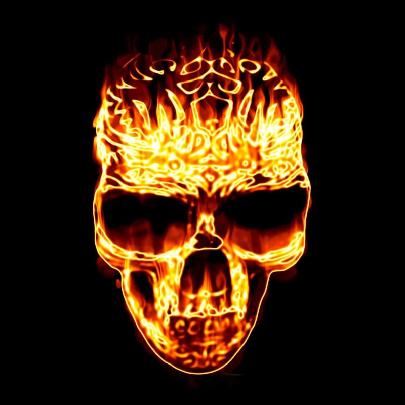 Fire Skull