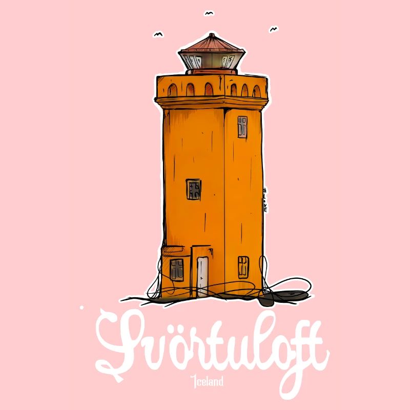 Svörtuloft Leuchtturm, Island