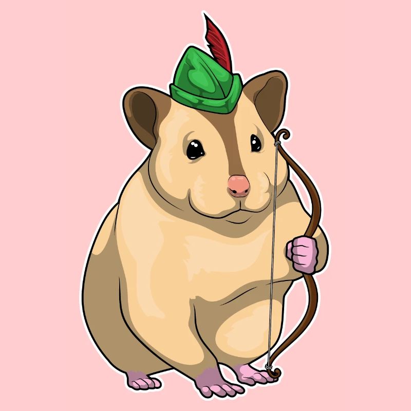 Hamster Bogenschütze Bogen