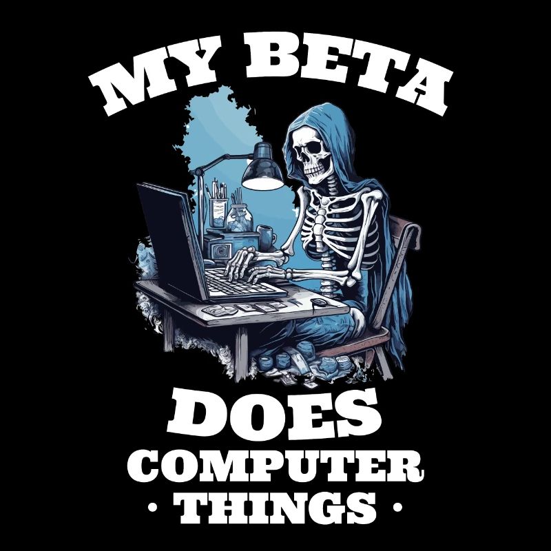 Mein Beta macht Computerdinge Programmierer