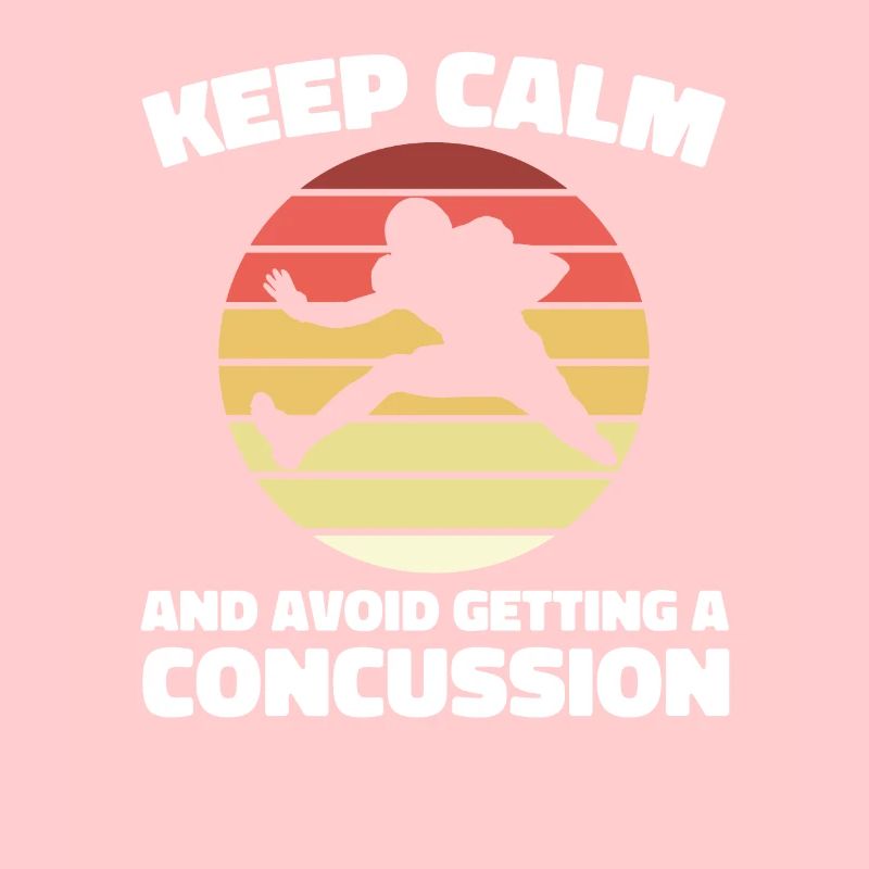 Staying calm and having a concussion