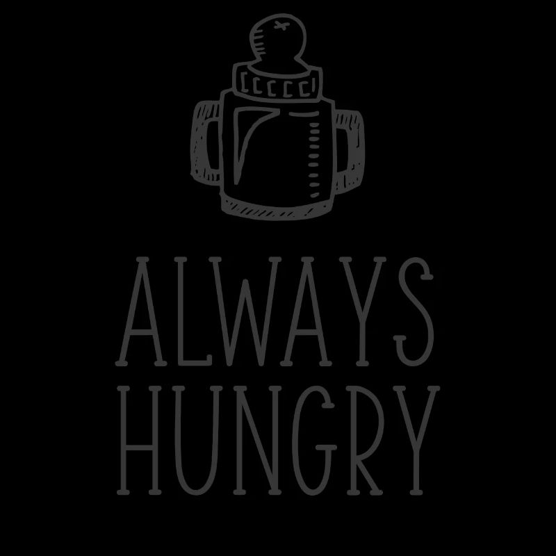 Always Hungry Flasche 2