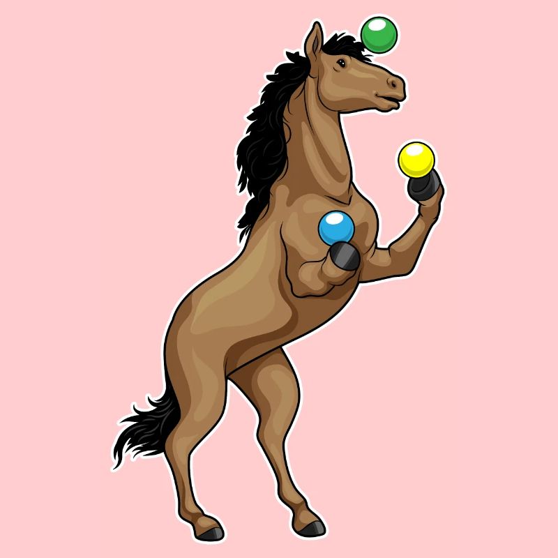 Jongleur de cheval
