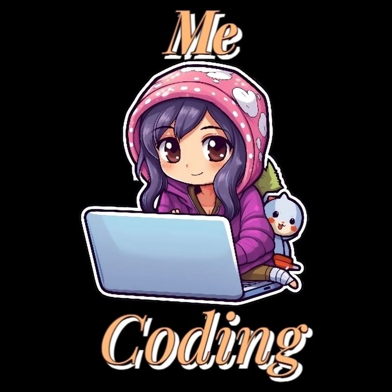 Coding Cutie: Anime Girl