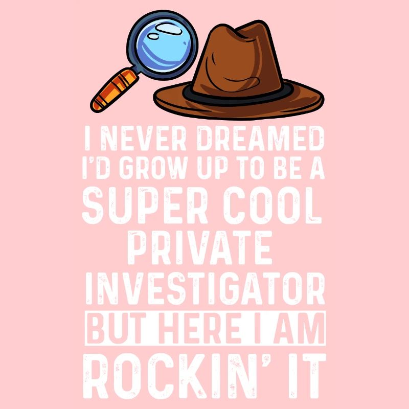 Conception super cool de détective privé