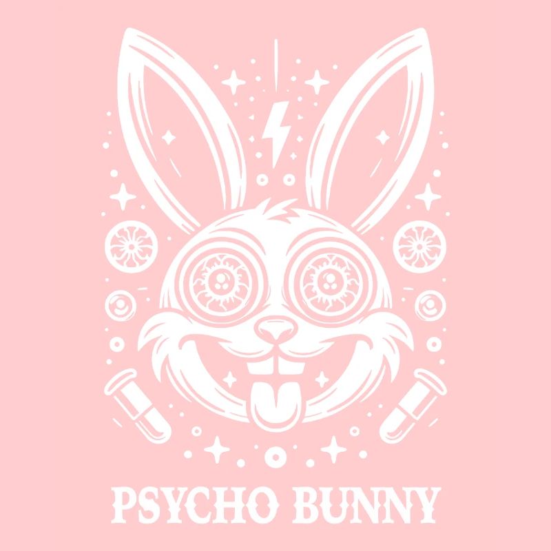 Psycho Bunny Neon Psychédélisme