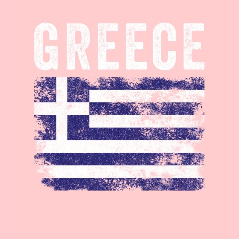 Grèce Drapeau en détresse - Drapeau grec