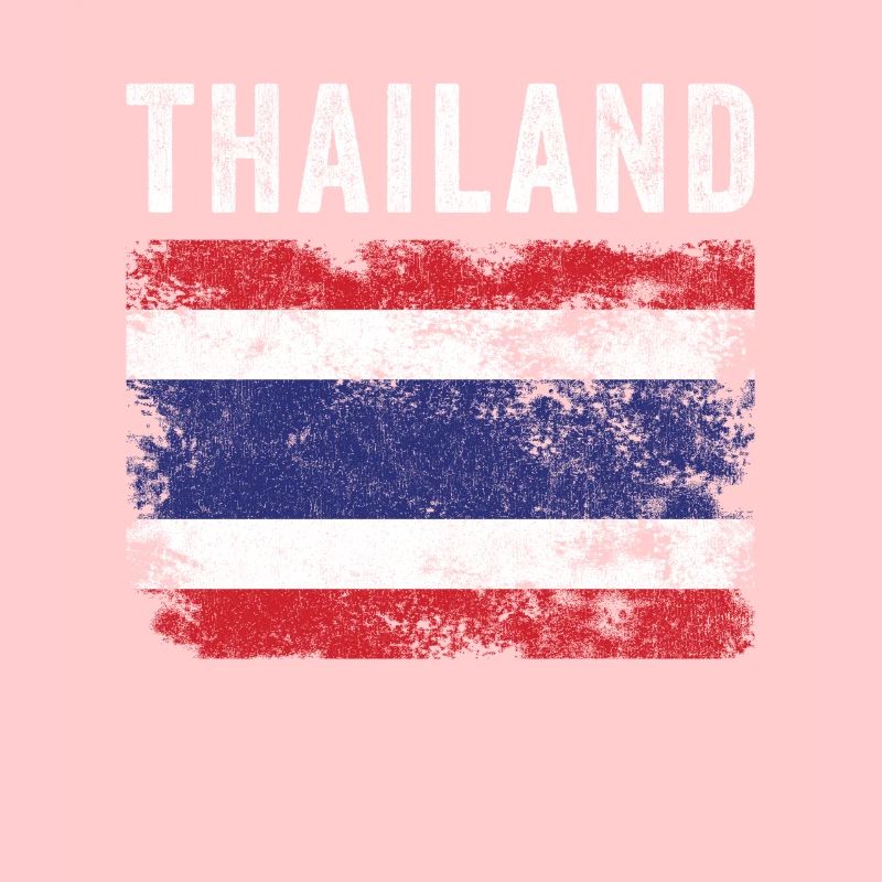 Drapeau thaïlandais en détresse - Drapeau thaïlandais