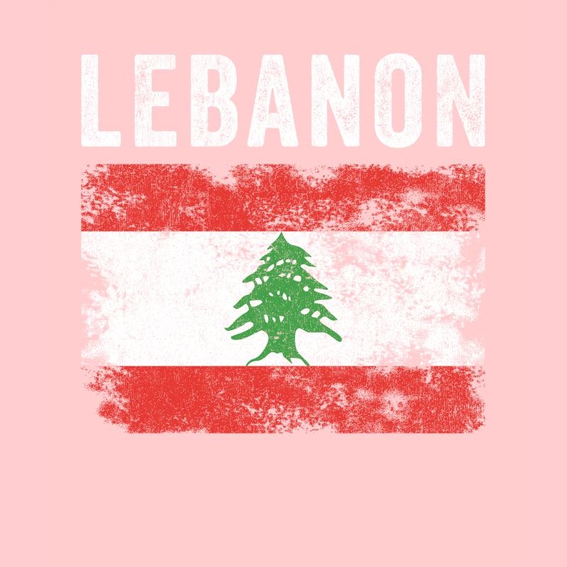 Drapeau libanais en détresse - Drapeau libanais