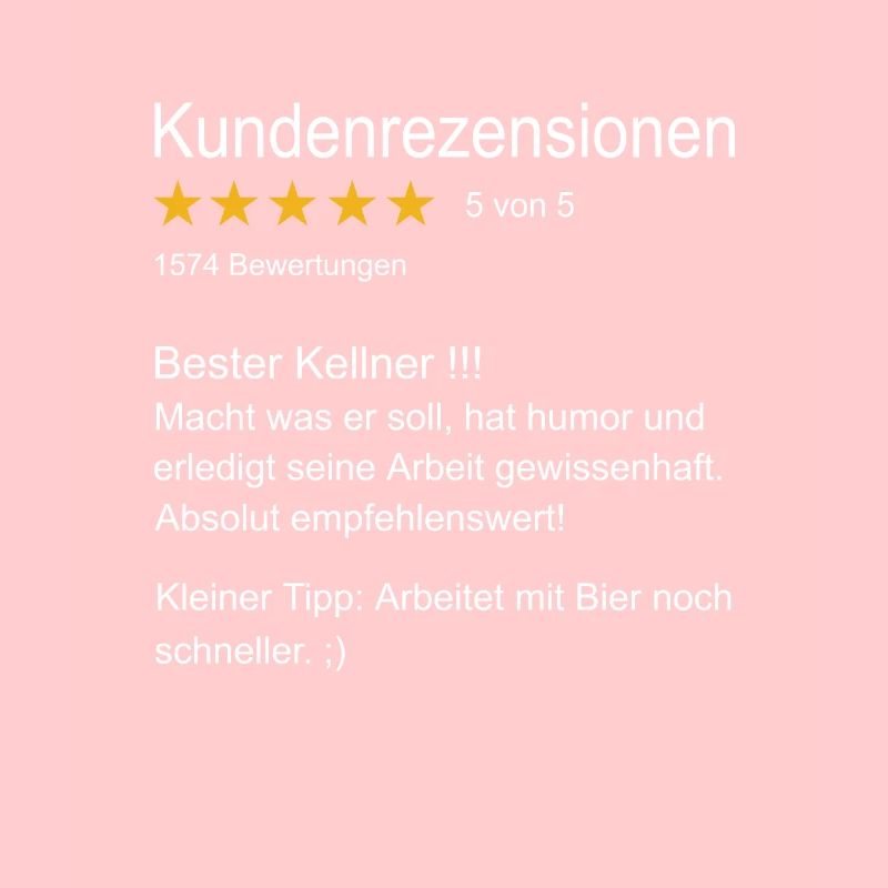 Kellner Bester Kellner Bedienung Oberkellner