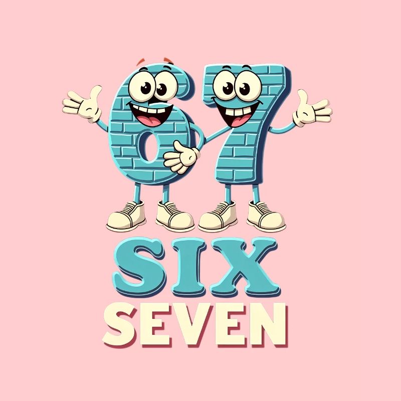 US Flag 67 Memes Six Seven