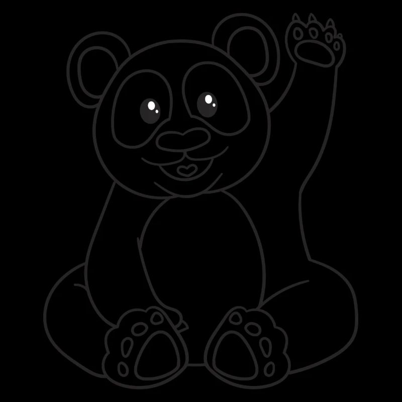 Panda, Panda Bear, Gift, Gift Idea