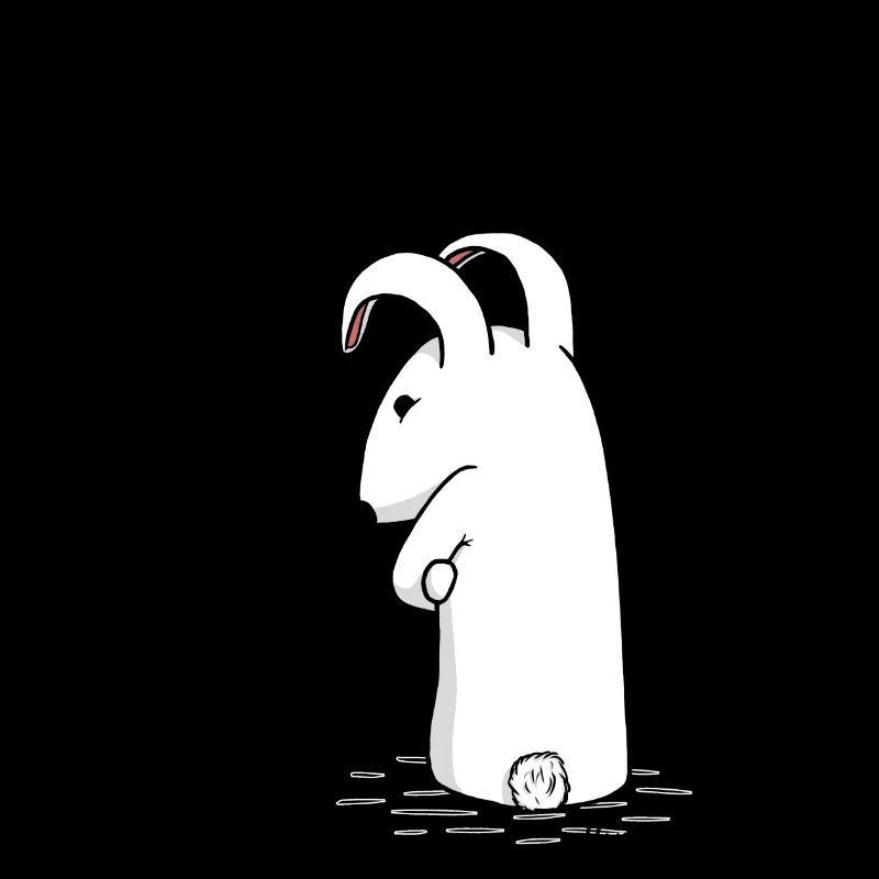 Grummelhase "Nope"