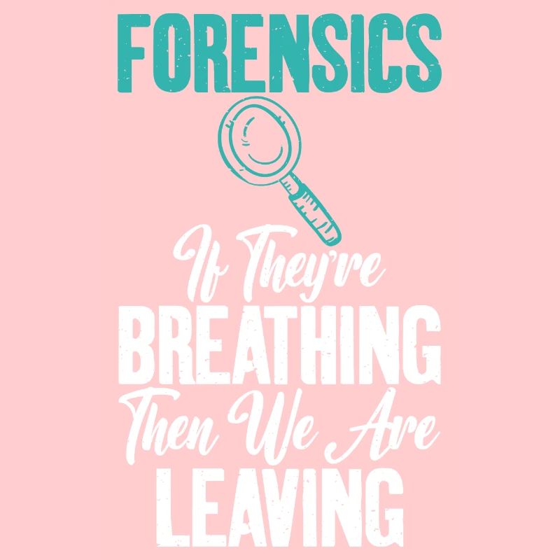 Quand vous respirez Forensic Science Graphics