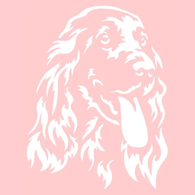 Cocker Spaniel Head "Black Edition"