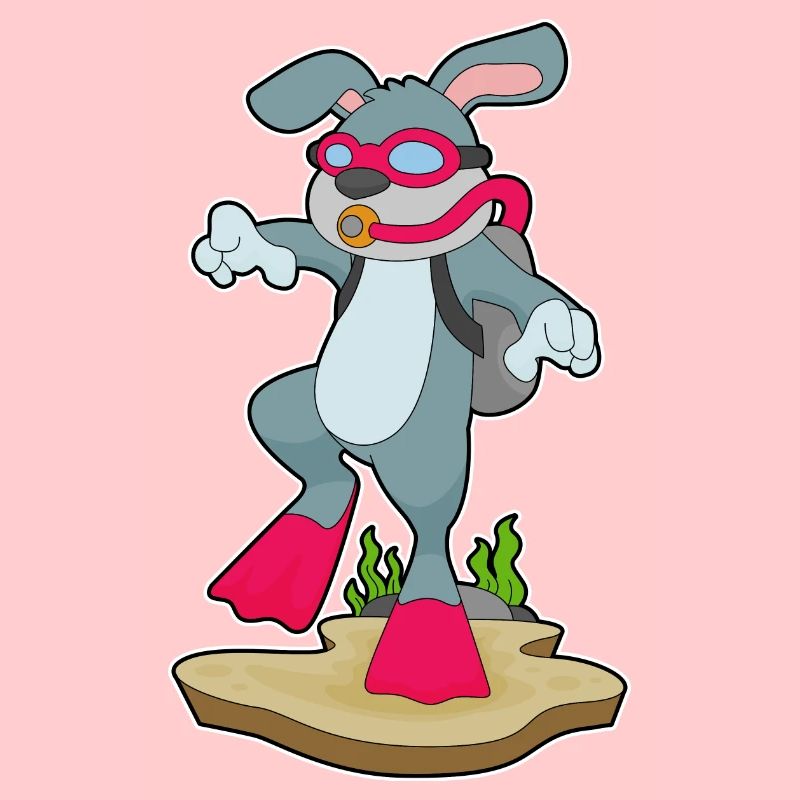 Rabbit Diver Bouteille d’oxygène Plongée