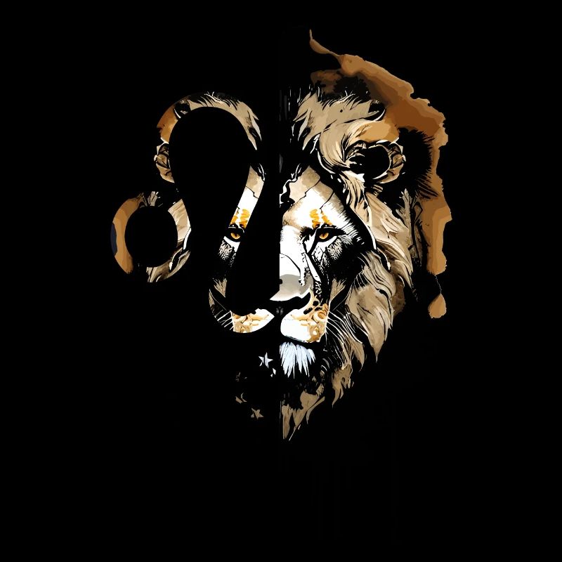 Löwe Sternzeichen savanne afrika