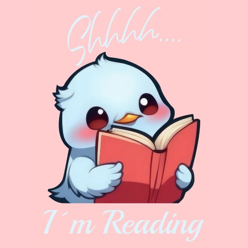 Vogel mit Buch