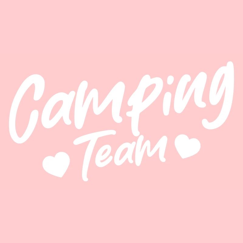 Camping Team Herz Liebe