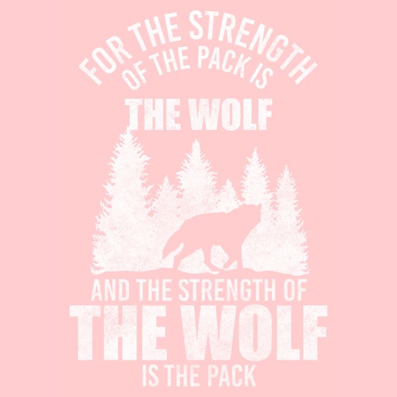 Wolves Pack Strength Nature