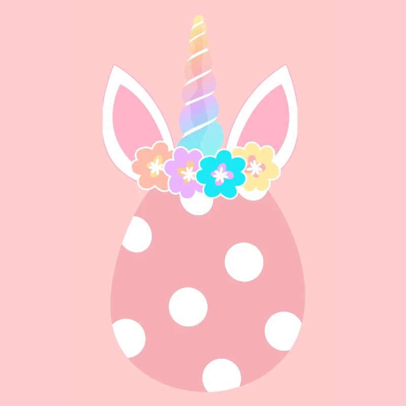 Easter Egg Unicorn Rainbow