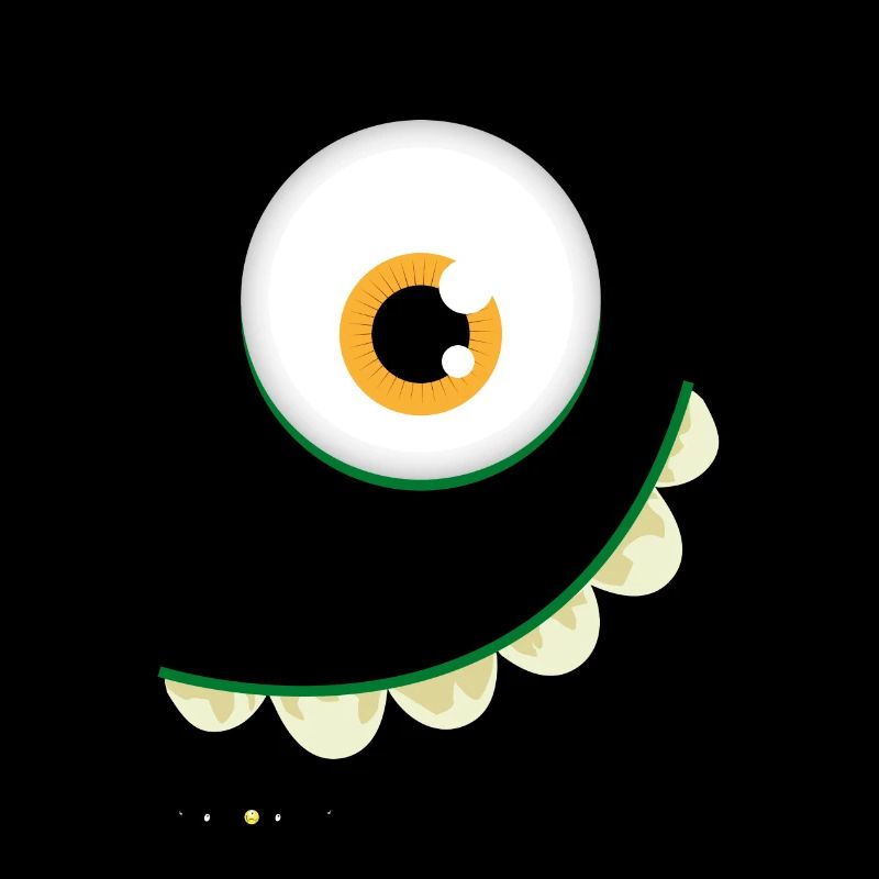 fröhliches Monster